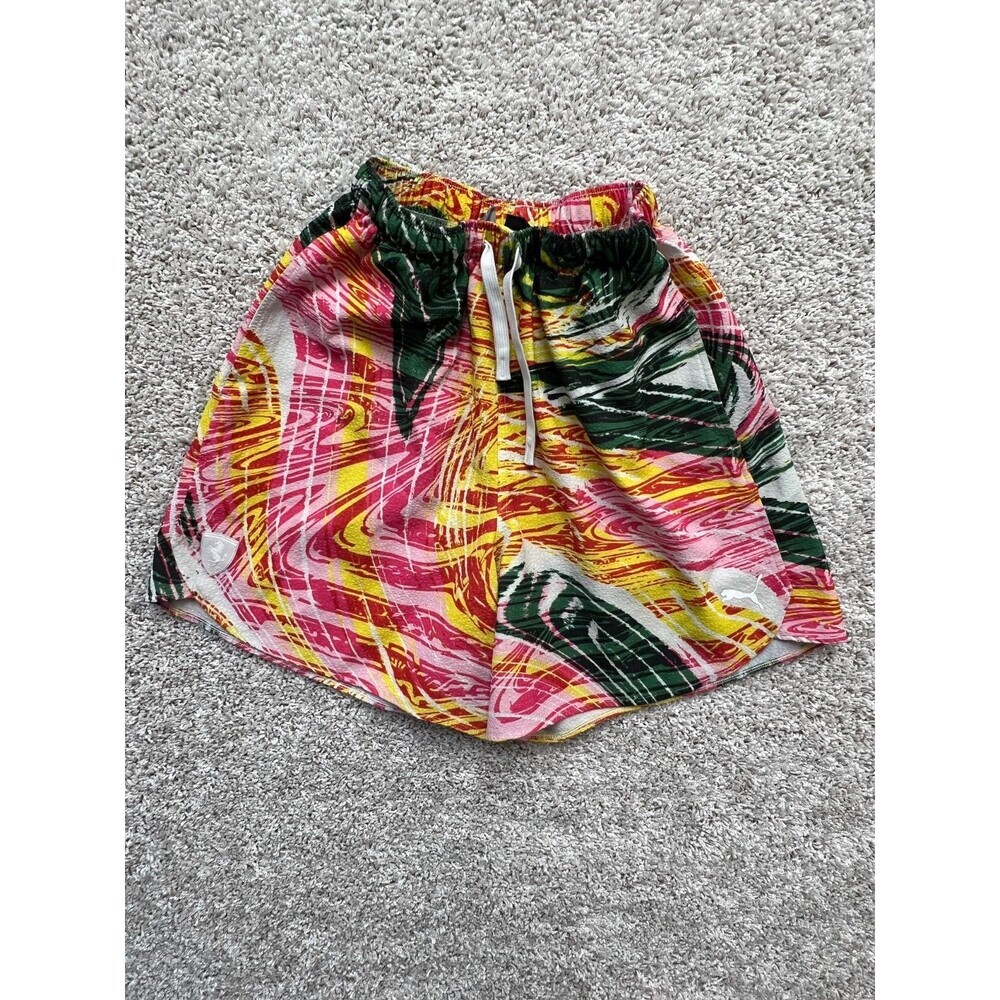 PUMA Scuderia Ferrari Race Crew Shorts Men's Size S Multicolor Casual Athletic